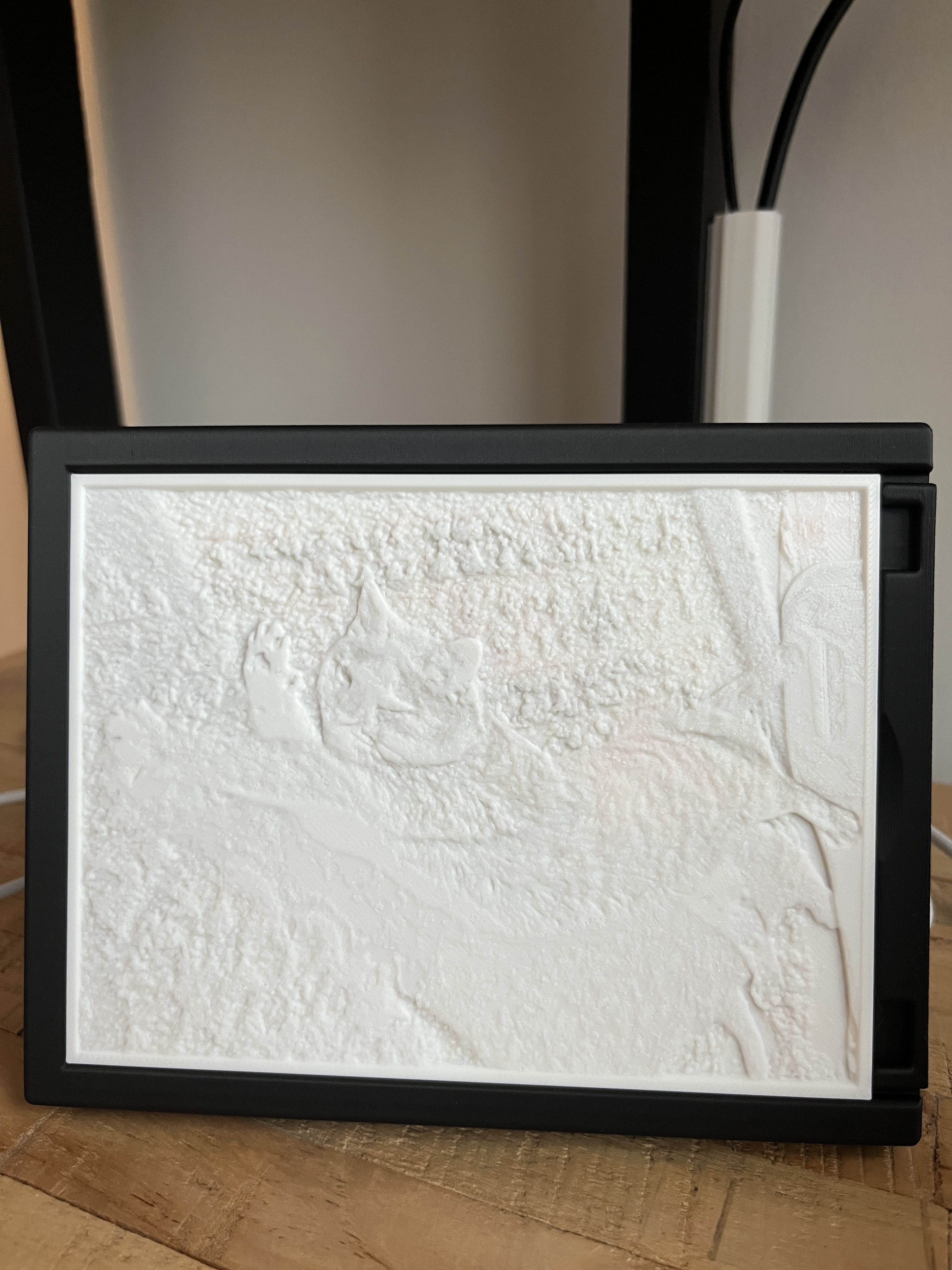 Unlit Lithophane